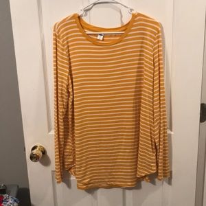 Long sleeve striped shirt